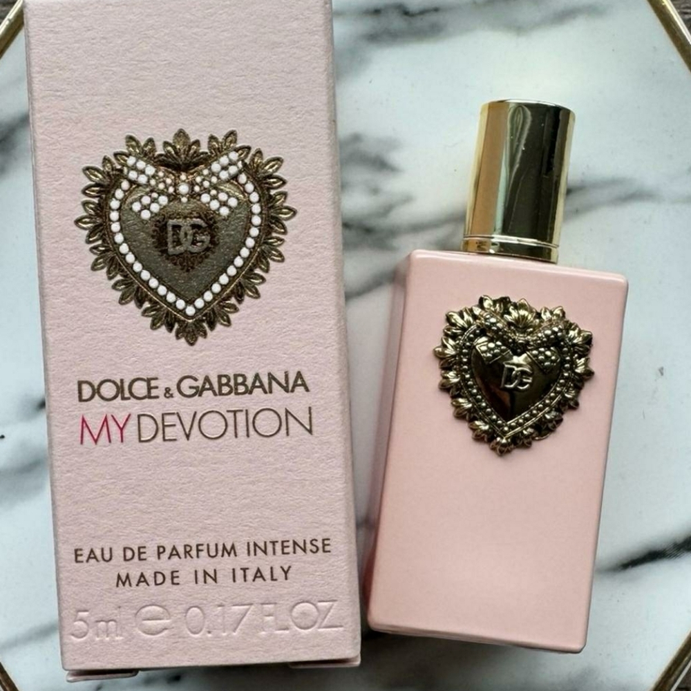 🍐Gift Idea🍐BNIB Dolce & Gabbana MY DEVOTION INTENSE EDP 0.17 OZ Travel Splash!